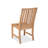 8 - Person Teak Solid Wood Patio Dining Set Umbrella Hole Included Rectangular Table