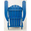 Chaise Adirondack pliante haut de gamme avec grain de bois en relief et design préassemblé-291639943
