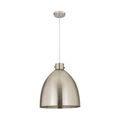 Luminaire suspendu en métal 1 lumière