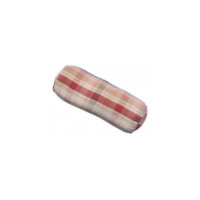 Cyprus Plaid Cotton Throw Pillow