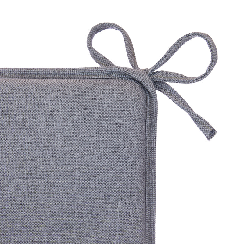 Rocking Chair Cushion Set, Solid Gray