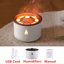 Volcanic Flame Humidifier Air Aroma Diffuseur d'huile essentielle humidificateur 360 ml