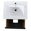 Meuble-lavabo mural 24 po avec 2 tiroirs de rangement à fermeture en douceur et lavabo en céramique blanche - Bva02524plo-G-Bl9060b (W1286s00034 Basin Stylish Furniture-695931370