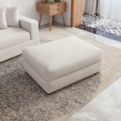 105.9cm Wide Square Solid Colour Standard Ottoman