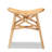 18.1" Wide Rattan Oval Footstool Ottoman