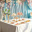 Ensemble de présentoirs à gâteaux en or 10 pièces - Présentoirs à petits gâteaux en métal pour fêtes, mariages et utilisation quotidienne