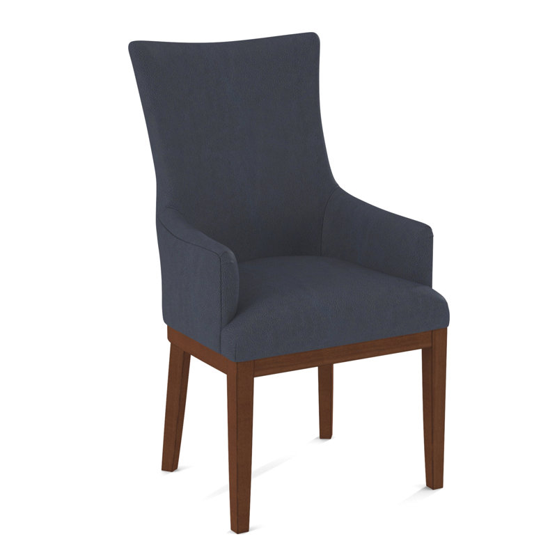 19'' H Upholstered Armchair, English Saddle, Applause Float The Boat
