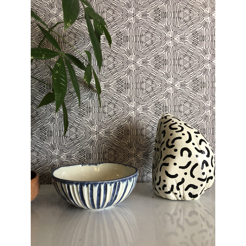 Rouleau de papier peint hexagonal L 10 pi x l 24 po, Non collé