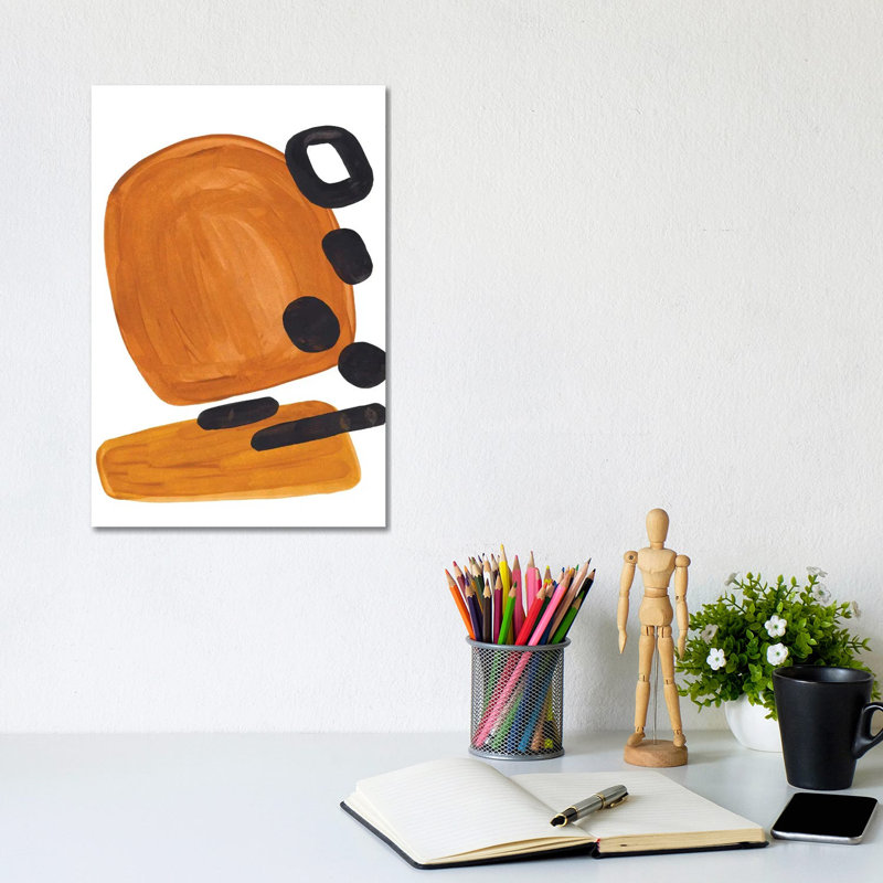70''S Sepia by EnShape - Wrapped Canvas Print, 20.32 cm H x 30.48 cm W