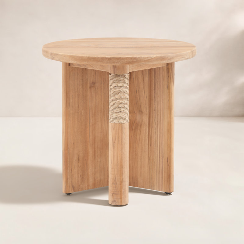 Phaedra Outdoor Side Table Natural