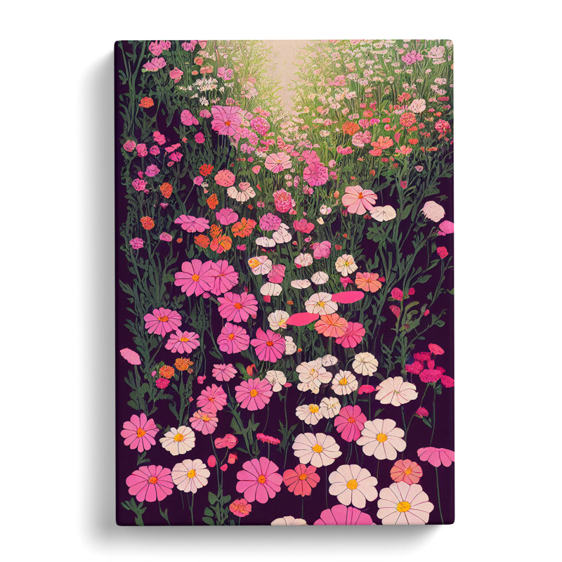 Mind Blowing Flowers, 50cm H x 35cm W x 3cm D