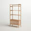 Joe 172.5cm H x 80cm W Solid Wood Etagere Bookcase-789544150