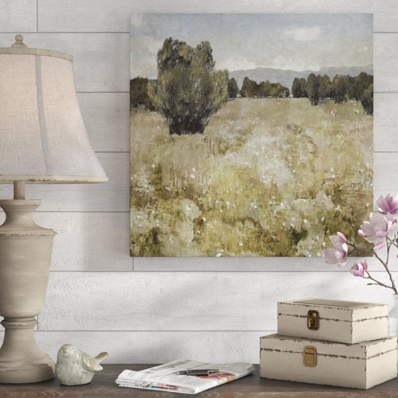 «Serene Landscape I» par Paul Duncan - impression, H 36 po x l 36 po x 1,5 po, Plexi