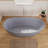 Fslefay 65'' Freestanding Bathtub Solid Surface Deep Soaking Tubs-121303094