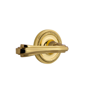 Rosette en corde (lit et bain) avec levier fleur