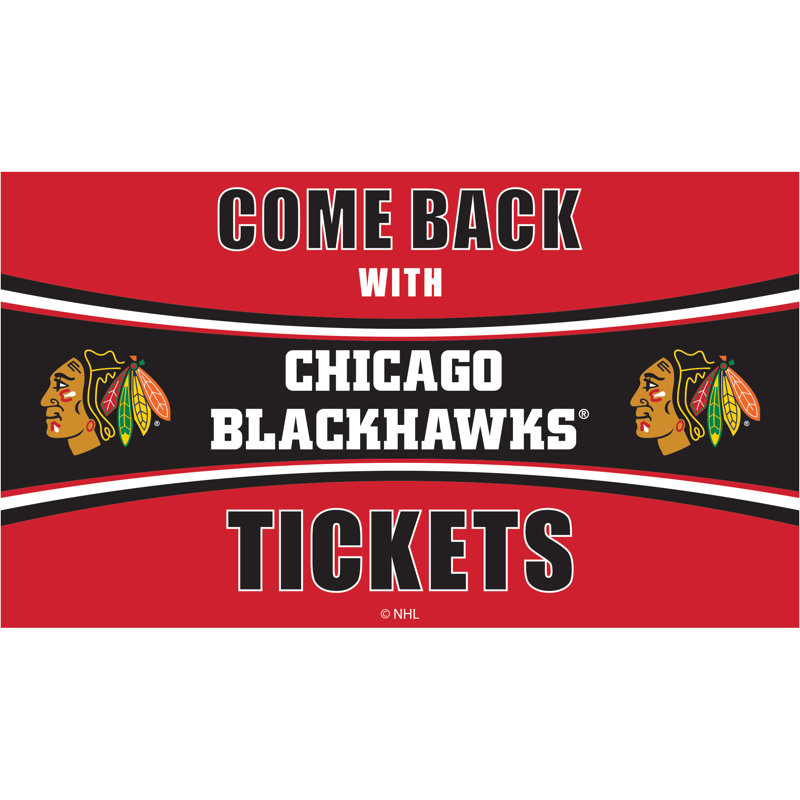 Paillasson en PVC, NHL Chicago Blackhawks