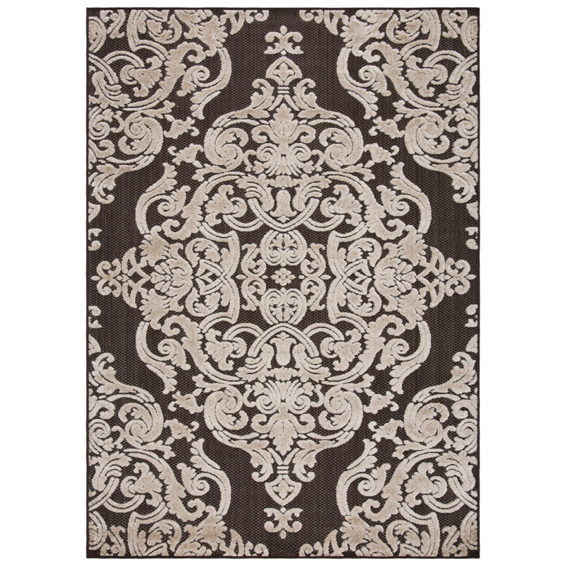 Barnett Performance Floral Rug, Rectangle 8' x 11'2"