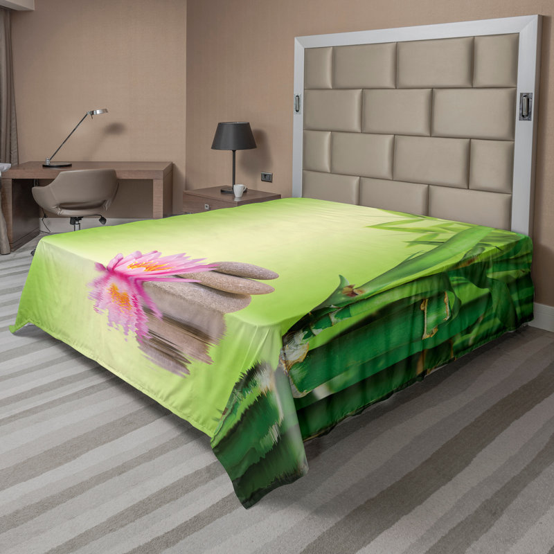 Drap Ambesonne East, Drap plat pour très grand lit californien