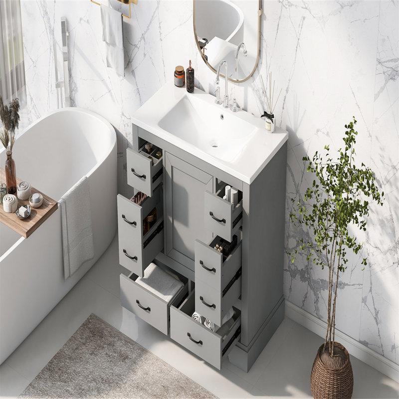 Bathroom Vanity with Sink Combo