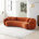 Mélange de polyester orange