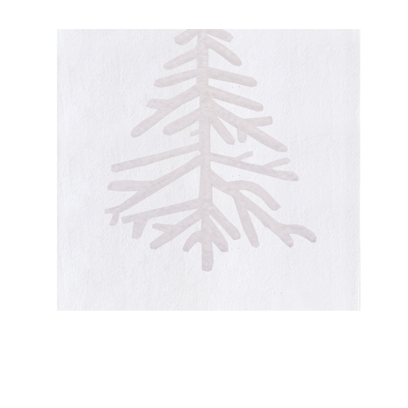 Torchon 100% coton Coastal Driftwood Tree