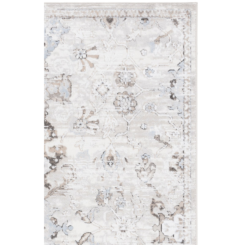 Floresville Performance Oriental Indoor/Outdoor Area Rug, Rectangle 8' x 10'