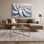 «Christmas Snow», art mural sur toile bleue-113676095