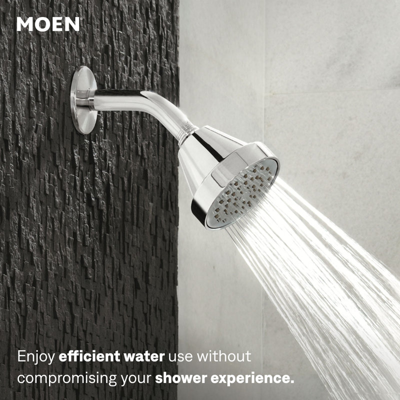 Robinet de douche et baignoire à pression équilibrée avec poignée levier Gibson, Chrome
