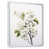 Cadre flottant blanc