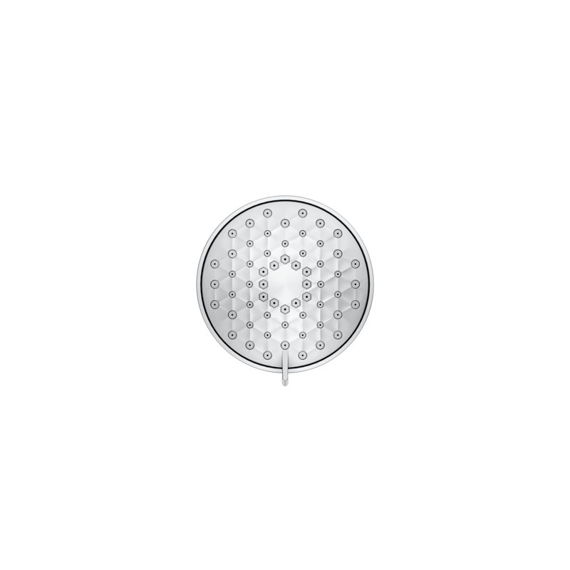 Flood Fixed Shower Head, Polished Chrome, 2.5 GPM
