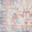 Tapis oriental bleu / rouge lavable à la machine-1126754448