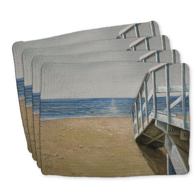Ensemble de napperons 4 pièces Seaside