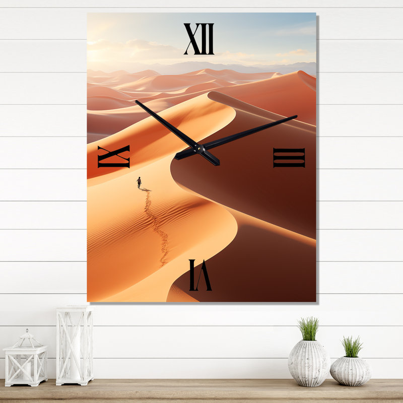 Égypte égyptienne Mystical Sands II - horloge murale moderne Égypte, Petit