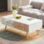 Table basse rectangulaire avec pieds en bois massif-125763163-125763167