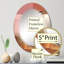 Patzi - Miroir mural moderne ovale-1255870926
