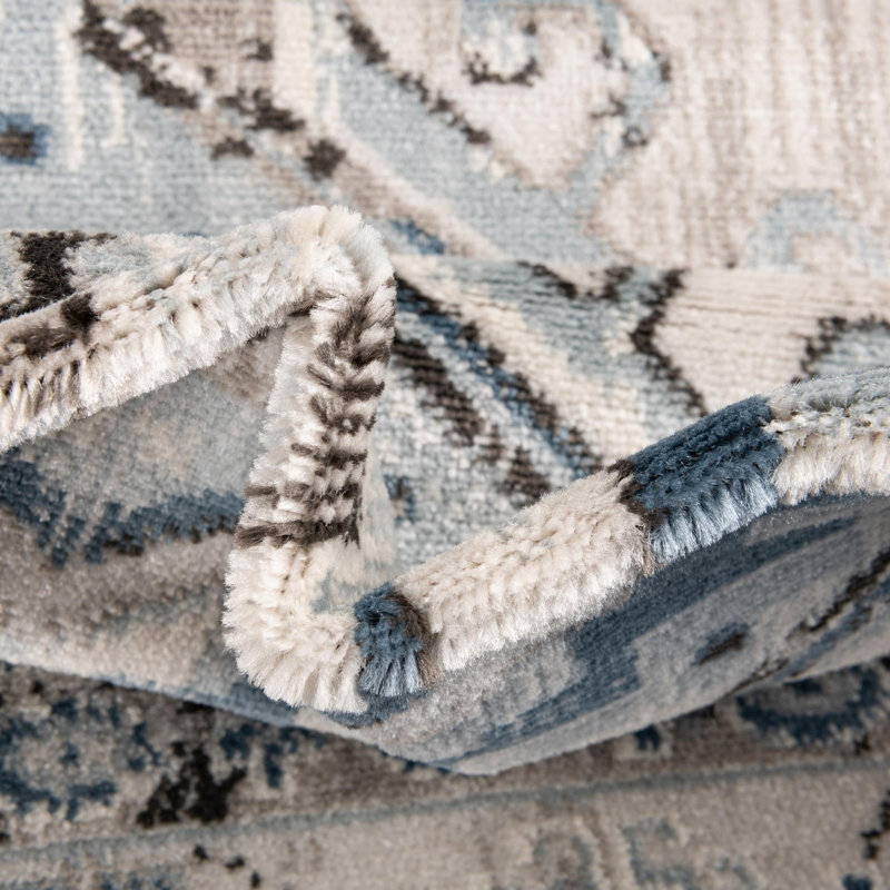 Fleeton Oriental Indoor Rug, Rectangle 7'1" x 10'