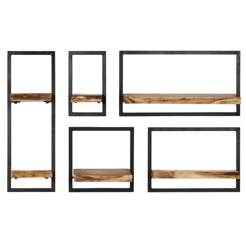 Wrentham 6 Piece Recessed Wall Shelf
