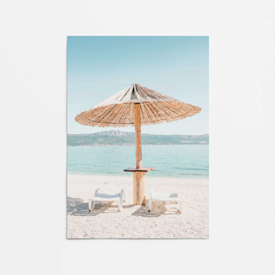 «Beach Day Escape Print»