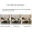 Italian round microcrystalline stone coffee table