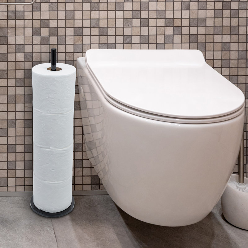 Freestanding Toilet Roll Holder