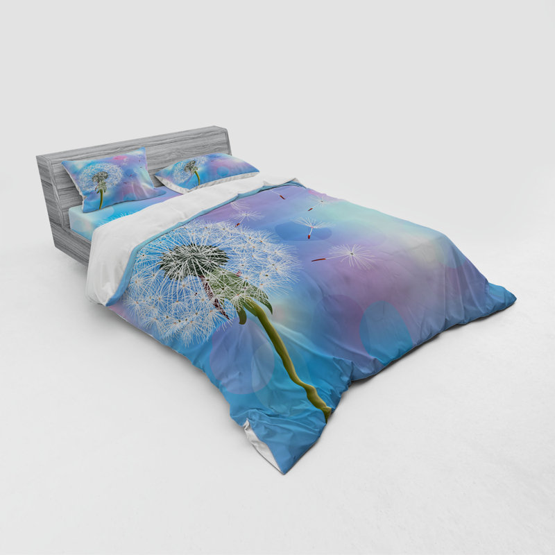 Ensemble de housse de couette en microfibre rose, Housse de couette grand + 3 pièces supplémentair