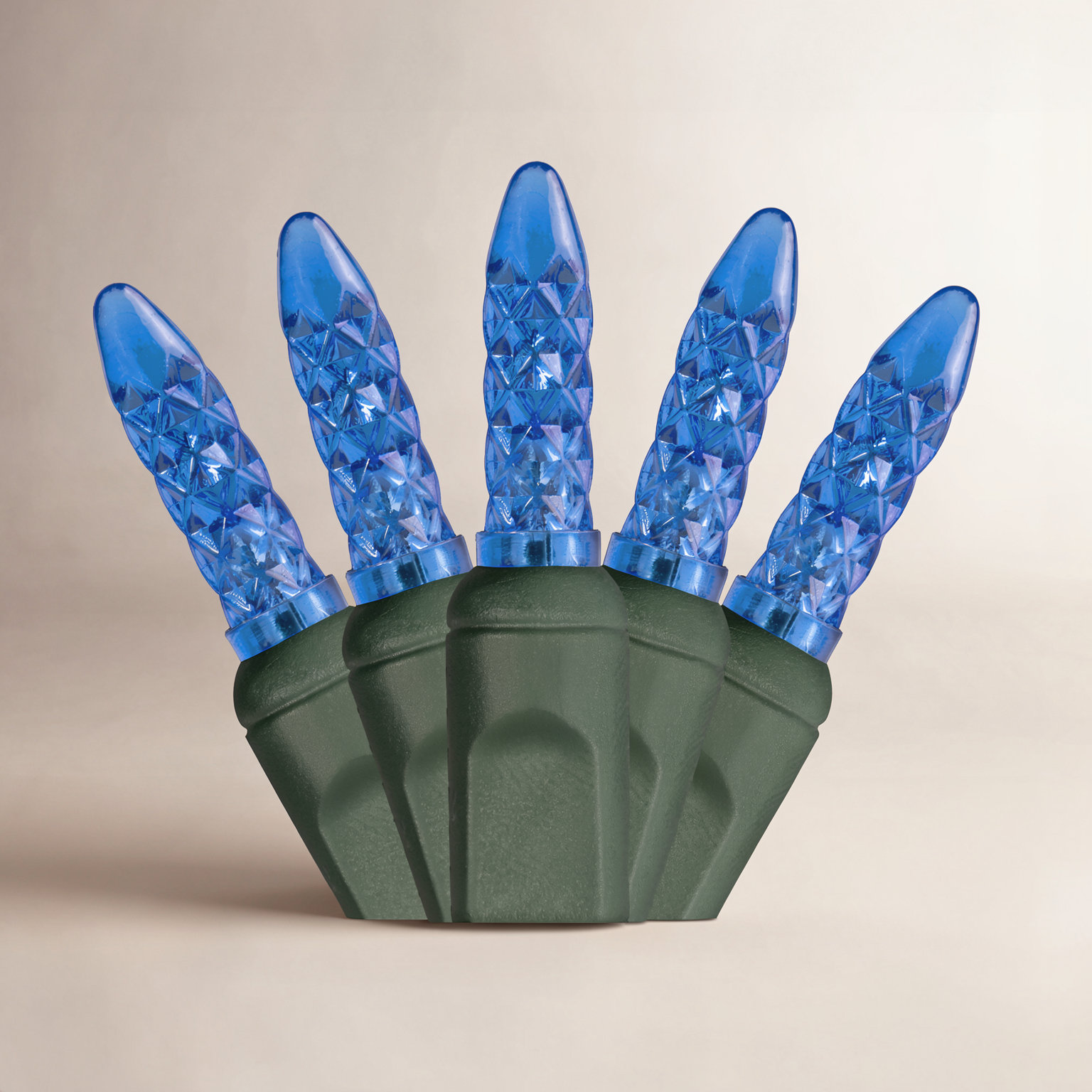 24' 70-Light LED Christmas String Lights, Blue