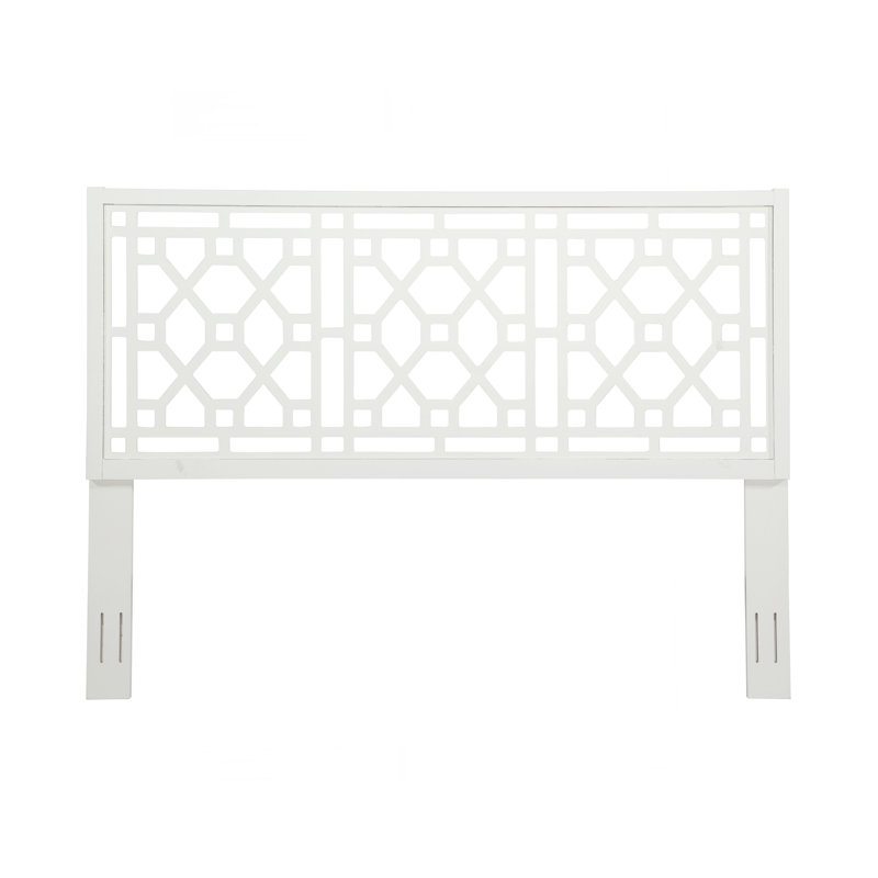 Tabor Chippendale White Headboard - King, King