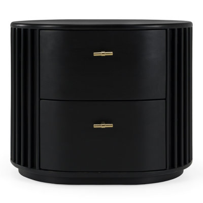 Haring - Table de chevet moderne en acacia