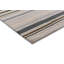 Hand Tufted Wool Striped Area Rug in Steel-270498267