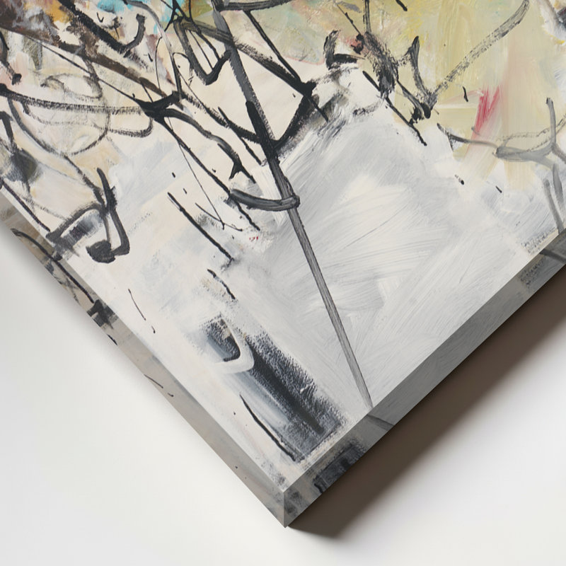 «Abstract IX» par Salvatore Principe, reproduction sur toile, H 20 po x l 30 po, Toile tendue, No Frame