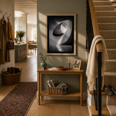 Light Through Form Industrial - Framed Print
