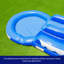 Glissade d'eau gonflable avec dauphin HeroKiddo 13 pi avec piscine, PVC de qualité commerciale, glissade pour cour humide / sec avec ventilateur