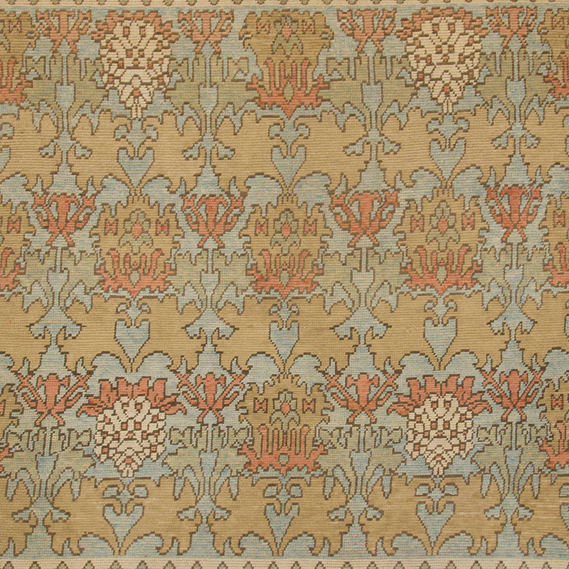 Tapis multicolore Twicken, Carré 4 pi