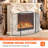 Namari 3 Panel Iron Fireplace Screen